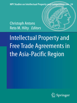 cover image of Intellectual Property and Free Trade Agreements in the Asia-Pacific Region